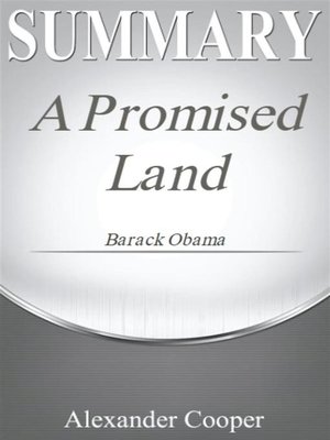 cover image of Summary of a Promised Land